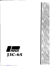 Piper J3C-65 Owner's Manual