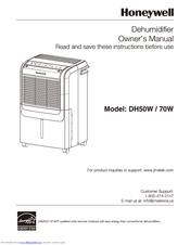 Honeywell DH&0W Owner's Manual