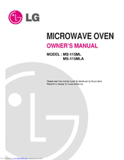 LG MS-115MLA Owner's Manual