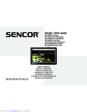 Sencor SPV 4430 User Manual