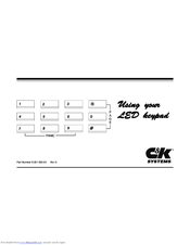 C&K systems 236E User Manual