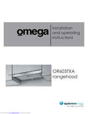 Omega OR605TXA Installation And Operating Instructions Manual