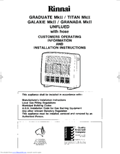 rinnai granada mk11 gas heater