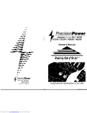 Precision Power Sedona 430iX Owner's Manual