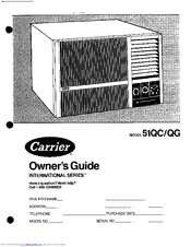 Carrier 51QC Owner's Manual