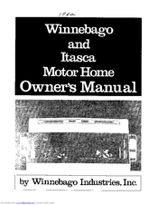 Winnebago 1982 Itasca Owner's Manual