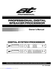 at professional DSP 2.4 Owner's Manual
