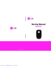 LG KG210 Service Manual
