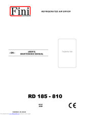 Fini RD 185-810 User Manual