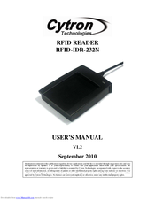 Cytron RFID-IDR-232N User Manual