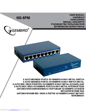 Gembird NS-8PM User Manual
