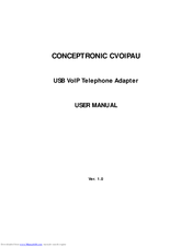 CONCEPTRONIC CVOIPAU User Manual