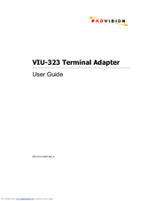RADVision VIU-323 User Manual