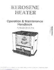 North American 3510 Operation & Maintenance Manual