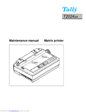 Tally T2024/24 Maintenance Manual