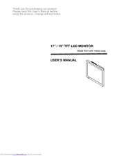 Hi Sharp HS-ML1911 User Manual