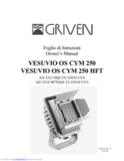 Griven VESUVIO OS CYM 250 HFT Owner's Manual