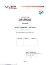 LITEMAX SSH 0822 User Manual