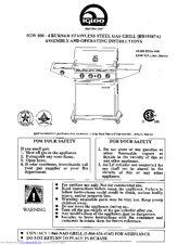 Igloo IGW 400 Assembly And Operating Instructions Manual