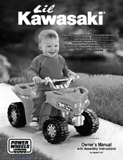 Power Wheels K7187 Owner's Manual With Assembly Instructions