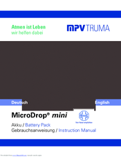 MPVTruma Microdrop mini Instruction Manual