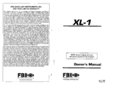 Fbii XL-1 Owner's Manual