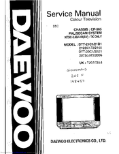 Daewoo DT-2075 Service Manual