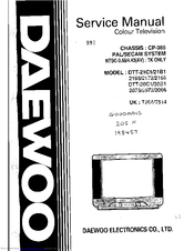 Daewoo DT-20C1 Service Manual