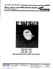 Andrew TYPE 900 Assembly Instructions Manual
