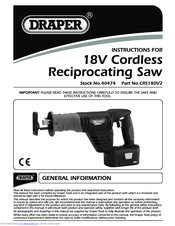Draper CRS180V2 Instructions Manual