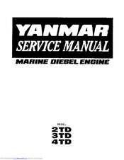 Yanmar 3TD Service Manual