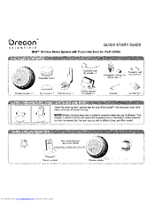 Oregon Scientific IB368 iBall Quick Start Manual