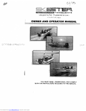 Skeeter 200-SX Owner's Manual