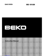Beko GG 15120 Instruction Manual