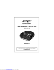 Jensen JCR-260 User Manual