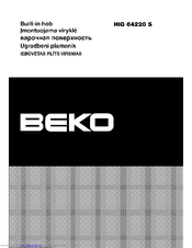 Beko HIG 64220 Manual