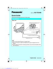 Panasonic KX-TG5456 Quick Manual