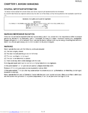 Sharp R879SL Service Manual