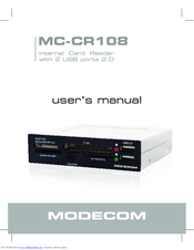 Modecom MC-CR108 User Manual