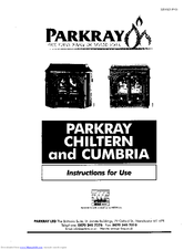 Parkray Cumbria Instructions For Use Manual