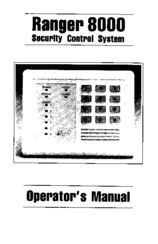 Caddx Ranger 8000 Operator's Manual