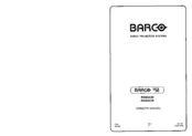 Barco R9002030 Owner's Manual