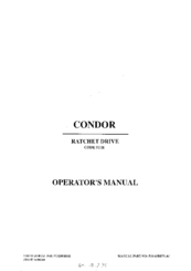 Hayter Condor RATCHET DRIVE 511R Operator's Manual