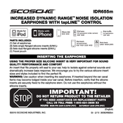 Scosche IDR655m User Manual
