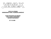 Vivax CF 310 WH Instruction Manual