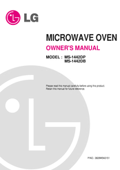 LG MS-1442DP Owner's Manual