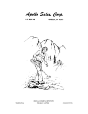 Apollo 10 Operating Instructions Manual