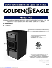 Golden Eagle 7000 Owner's Installation And Operation Manual
