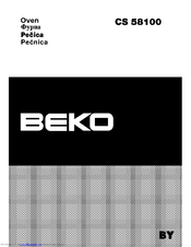 Beko CS 58100 Manual
