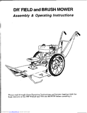 Dr field and brush mower drive belt discount replacement